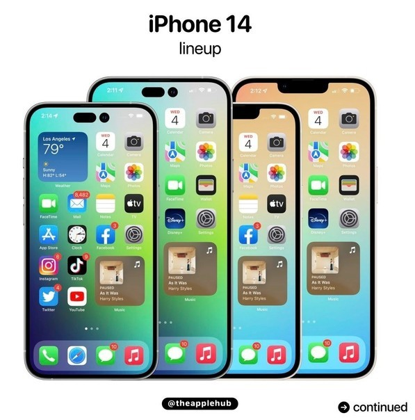 化德苹果14维修分享iPhone 14全家福 