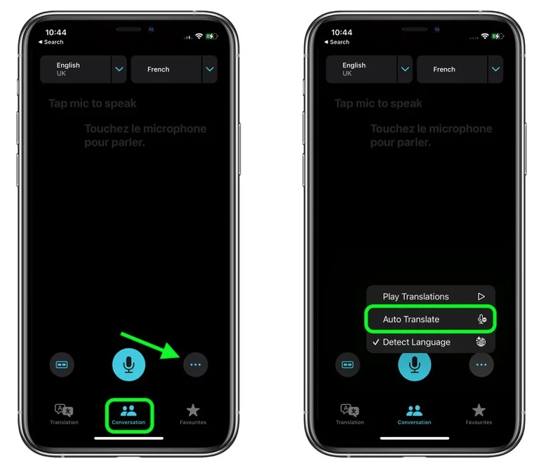 化德苹果手机维修分享iOS 15 “翻译” App 新改进 