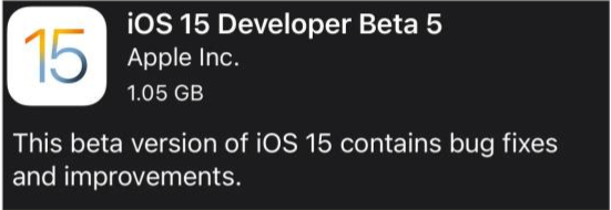 化德苹果手机维修分享如何升级到iOS15.0 beta5 