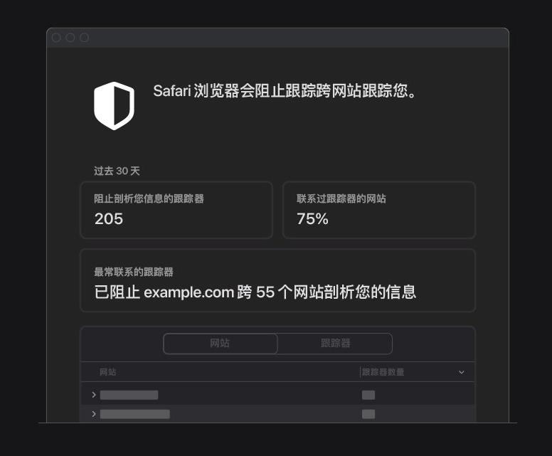 化德苹果手机维修分享如何在 Safari 浏览器中查看和打开隐私报告 