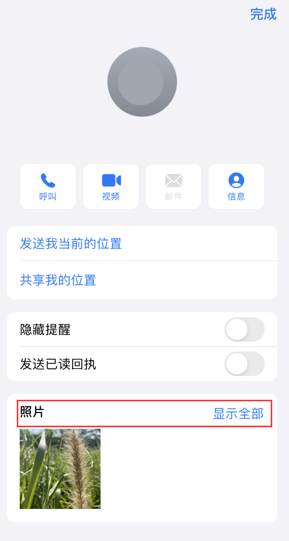 化德苹果手机维修分享如何快速查找 iMessage 信息中的图片等附件 